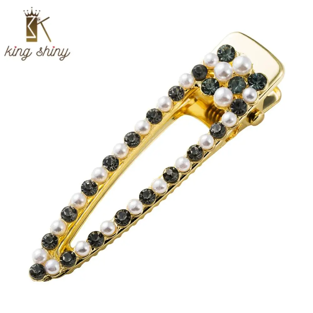2020 Korean Trendy Rhinestone Pearl Hair Clip Luxury Girls Geometric Triangle Square Crystal Hair Barrette Party Wedding BB Clip
2020 Korean Trendy Rhinestone Pearl Hair Clip Luxury Girls Geometric Triangle Square Crystal Hair Barrette Party Wedding BB Clip