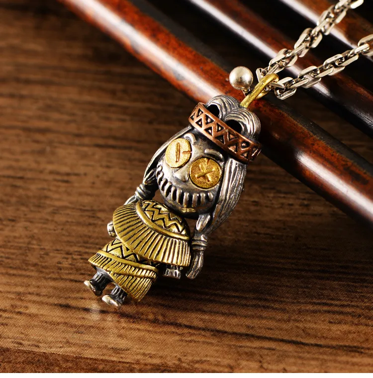 s925 retro Thai silver fashion Indian style women's pendant fashion curiosity men's silver pendant
s925 retro Thai silver fashion Indian style women's pendant fashion curiosity men's silver pendant