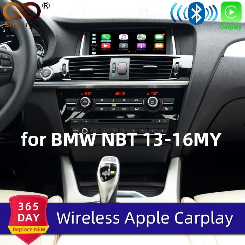 Greenyi WI-FI Беспроводной Apple Carplay автомобильный игровой Android авто для BMW НБТ на возраст