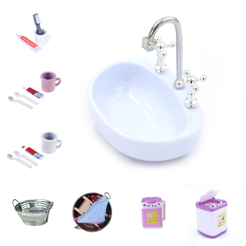 Товары для ванны Dolhouse 1:12, умывальник, моющаяся машина, аксессуары для кукол, кукольный дом, украшение для ванной комнаты, Подарочные игрушки
Товары для ванны Dolhouse 1:12, умывальник, моющаяся машина, аксессуары для кукол, кукольный дом, украшение для ванной комнаты, Подарочные игрушки