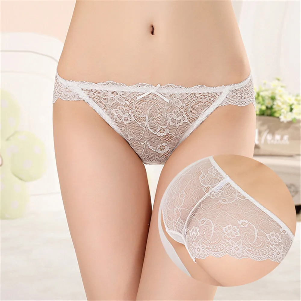 Women's briefs with lace bow cotton crotch sexy transparent low waist large size with no trace hollow briefs
Women's briefs with lace bow cotton crotch sexy transparent low waist large size with no trace hollow briefs