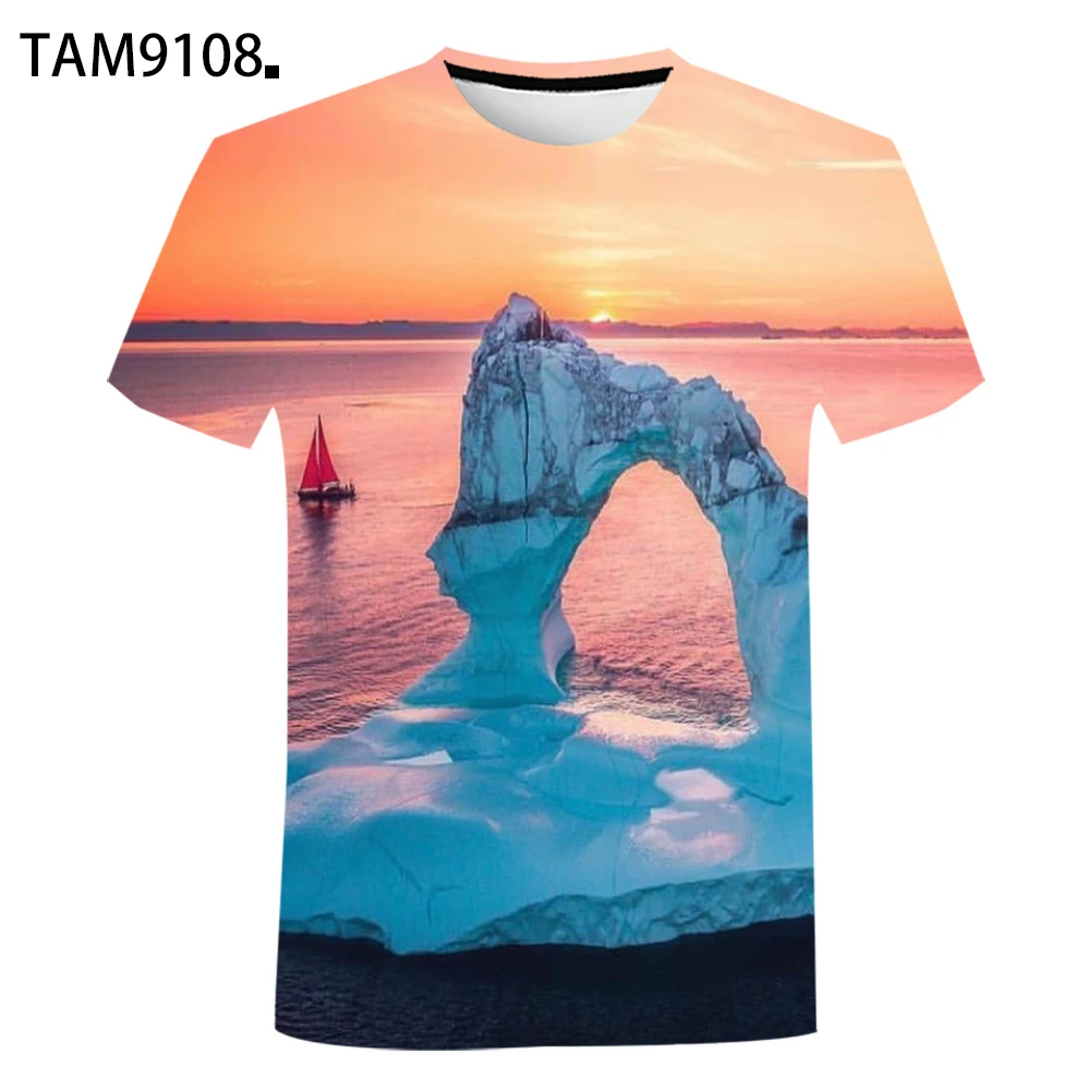 Men's / Women's Short Sleeve T-shirt New Youth Children's Fashion Popular 3D Landscape Printing Spring and Summer Tees Casual
Men's / Women's Short Sleeve T-shirt New Youth Children's Fashion Popular 3D Landscape Printing Spring and Summer Tees Casual