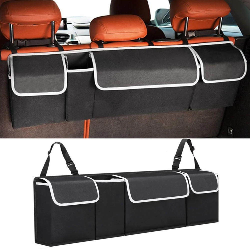 Large Capacity Car Trunk Organizer Pockets Universal Back Seat Storage Bag Auto Stowing Tidying Auto Storage Organizer Box
Large Capacity Car Trunk Organizer Pockets Universal Back Seat Storage Bag Auto Stowing Tidying Auto Storage Organizer Box