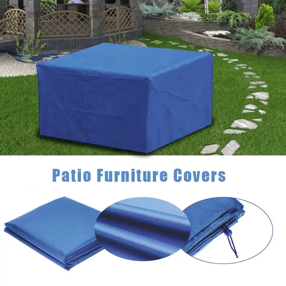 Patio Furniture Cover Waterproof Snowproof Furniture Protective Cover Table Sofa Cover for Outdoors Garden Multiple Sizes
Patio Furniture Cover Waterproof Snowproof Furniture Protective Cover Table Sofa Cover for Outdoors Garden Multiple Sizes