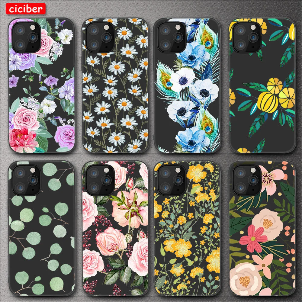Girly Flower Case For iPhone 11 12 Pro Max Mini Cover for iPhone 11 X XR XS MAX 7 8 6 6S Plus 5 5S SE 2020 Soft TPU Phone Fundas
Girly Flower Case For iPhone 11 12 Pro Max Mini Cover for iPhone 11 X XR XS MAX 7 8 6 6S Plus 5 5S SE 2020 Soft TPU Phone Fundas