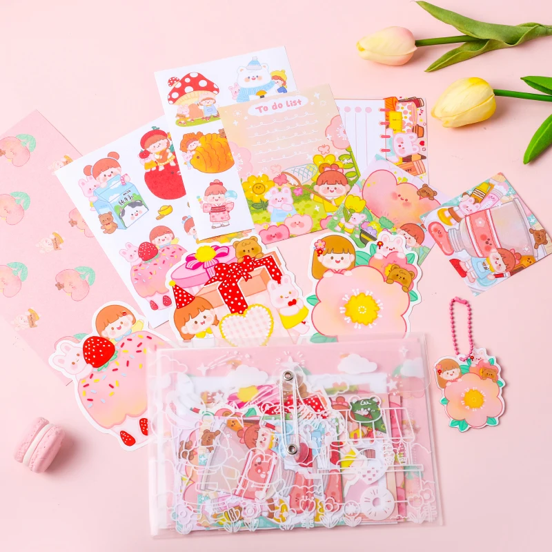 Warm 38Pcs/lot Kawaii Label Diary Stationery Stickers Scrapbooking for Kids Gift Creative Planner Bullet Journal Material Pack
Warm 38Pcs/lot Kawaii Label Diary Stationery Stickers Scrapbooking for Kids Gift Creative Planner Bullet Journal Material Pack