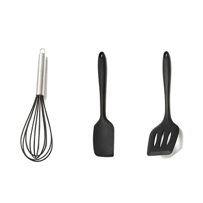 Food-Grade Silicone Kitchenware 10-Piece Non-Stick Cookware Kitchen Utensil Set Innovative Household Kitchen Cooking Tools
Food-Grade Silicone Kitchenware 10-Piece Non-Stick Cookware Kitchen Utensil Set Innovative Household Kitchen Cooking Tools