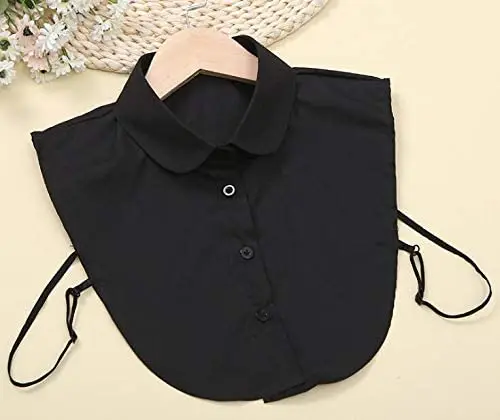 Women's Fake Collar Detachable Collar Half Shirt Fake Collar Simple Solid Color Office Lady Imitation Collar
Women's Fake Collar Detachable Collar Half Shirt Fake Collar Simple Solid Color Office Lady Imitation Collar