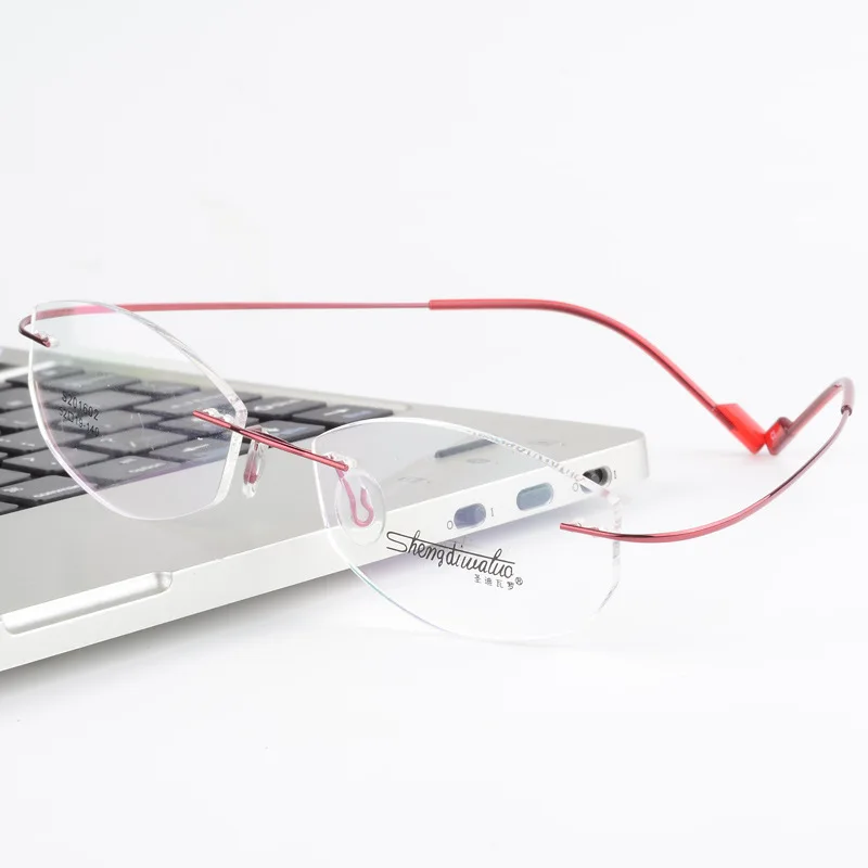 Оправа для очков Vazrobe женская, без оправы, ульсветильник, прозрачная, по рецепту
Оправа для очков Vazrobe женская, без оправы, ульсветильник, прозрачная, по рецепту