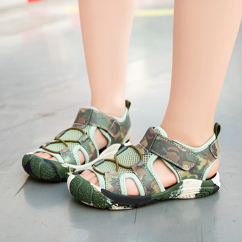 Kids Sandals Boys Mixed Color Children Beach Shoes for Girls Non-slip Summer Sneakers Covered-toes Sandals SCL005
Kids Sandals Boys Mixed Color Children Beach Shoes for Girls Non-slip Summer Sneakers Covered-toes Sandals SCL005