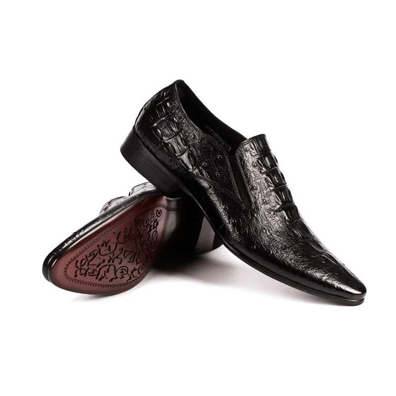 2020 Men Shoes Dress Business Formal Shoe Man Crocodile Pattern Genuine Leather Wedding Party Social Shoes B116
2020 Men Shoes Dress Business Formal Shoe Man Crocodile Pattern Genuine Leather Wedding Party Social Shoes B116