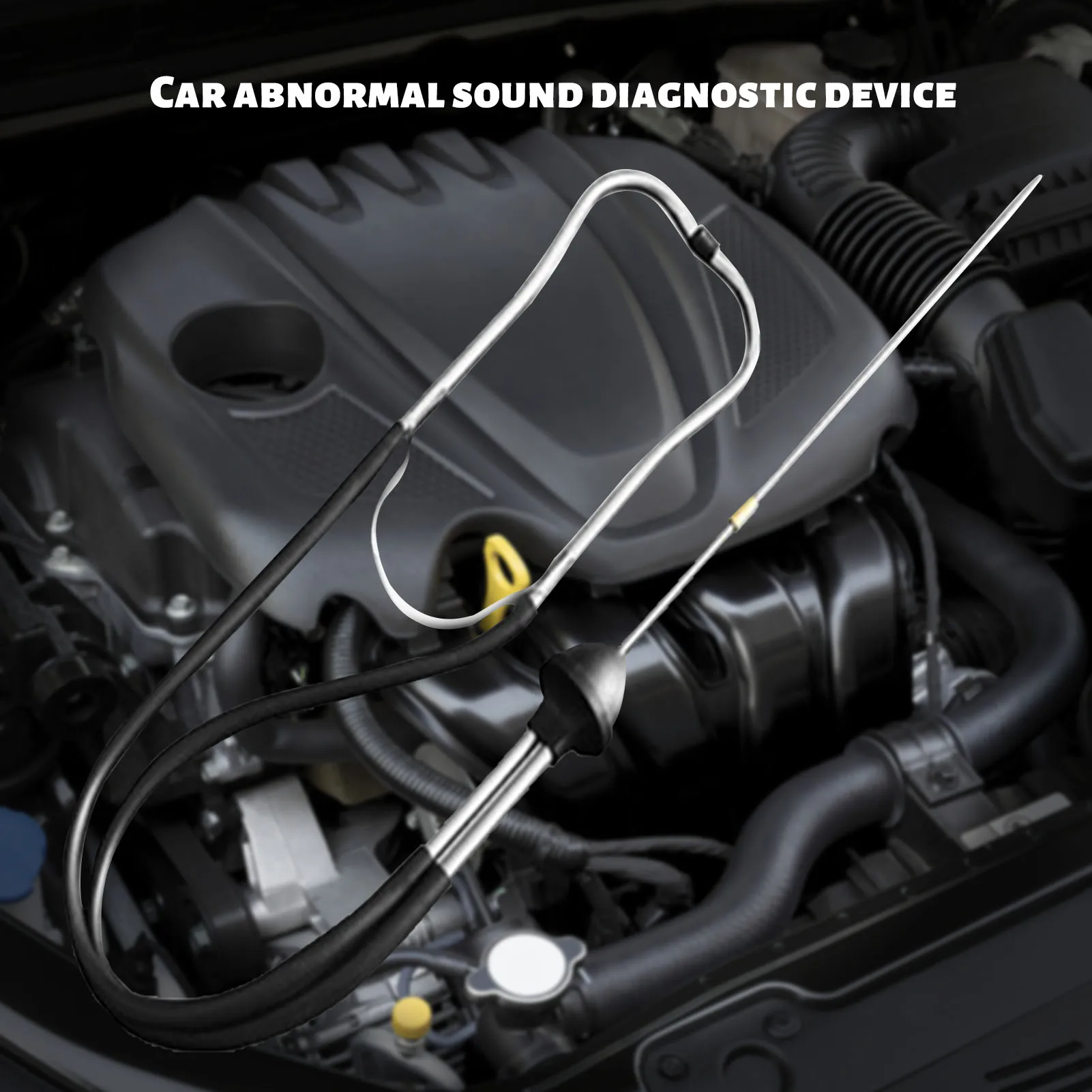 Car Diagnostic Device Durable Practical Car Detector Tool Stainless Steel Cylinder Stethoscope Car Accessories
Car Diagnostic Device Durable Practical Car Detector Tool Stainless Steel Cylinder Stethoscope Car Accessories