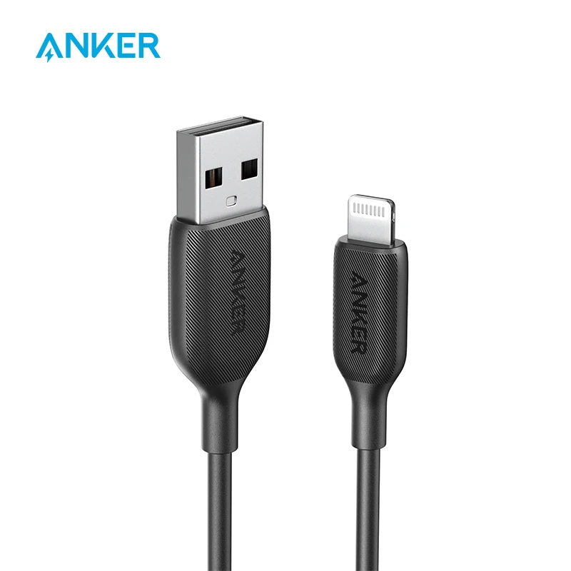 Anker Powerline III Lightning Кабель 3 фута MFi Сертифицированный для iPhone 11 X Xr Xs Max 8 Plus