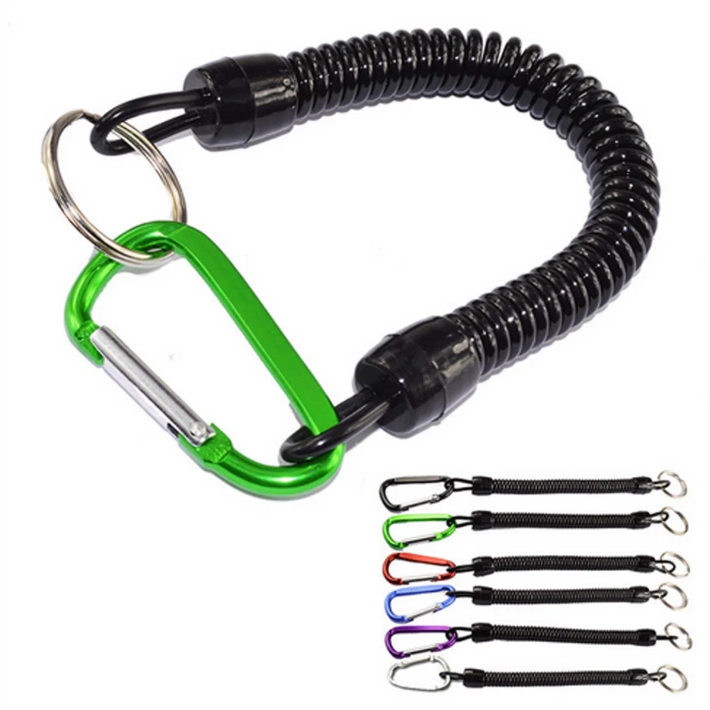 1PCS Keychain Tactical Retractable Spring Elastic Rope Security Gear Tool Hiking Camping Anti-lost Phone For Outdoor Hiking Camp 
1PCS Keychain Tactical Retractable Spring Elastic Rope Security Gear Tool Hiking Camping Anti-lost Phone For Outdoor Hiking Camp