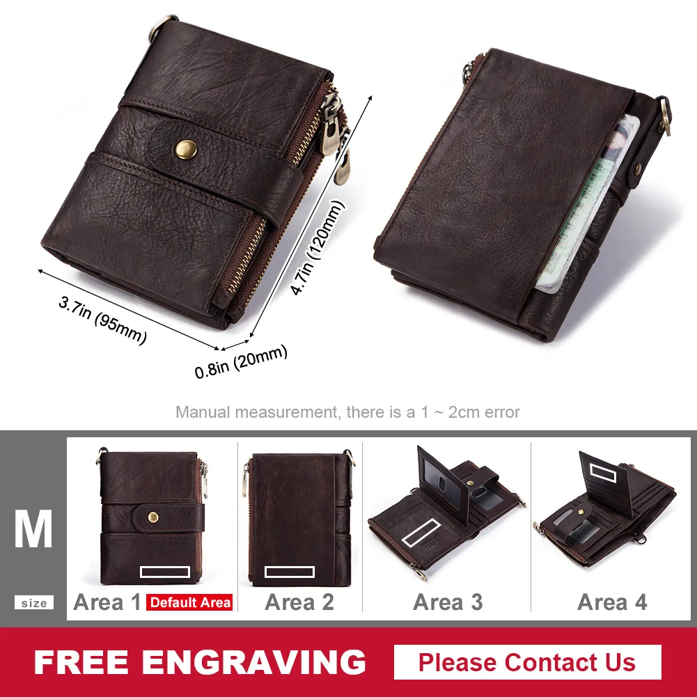 Casual Men Wallets Crazy Horse Leather Short Coin Purse RFID Hasp Design Card Wallet Cow Leather Money Bag Male Quality Carteira
Casual Men Wallets Crazy Horse Leather Short Coin Purse RFID Hasp Design Card Wallet Cow Leather Money Bag Male Quality Carteira