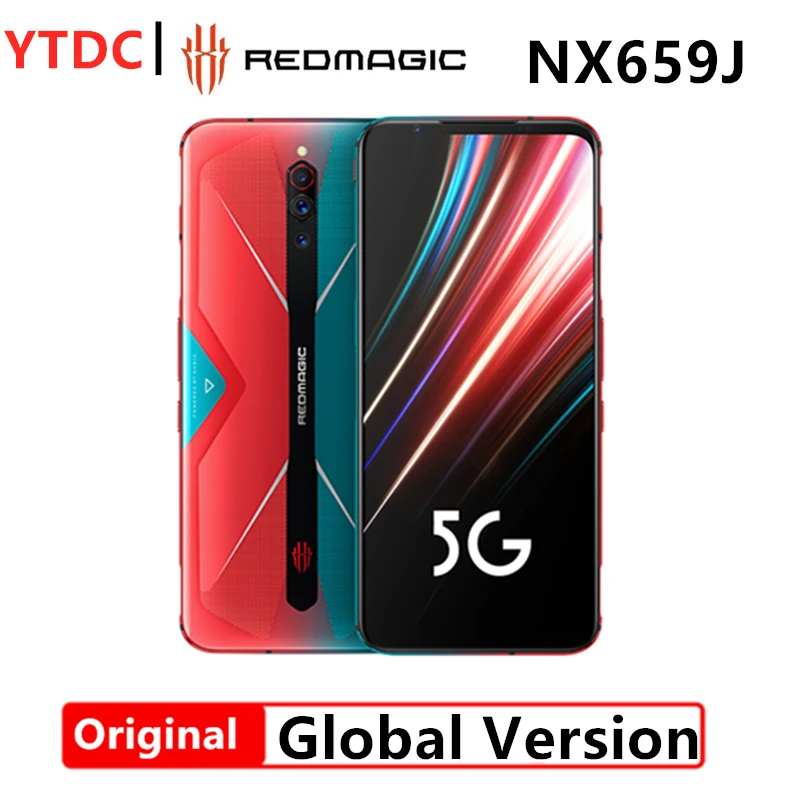 Глобальная версия игровой телефон Nubia Red Magic 5G NX659J 144 Гц 8 ГБ 128 6 65 МП 4500 дюйма 19 5 мАч
