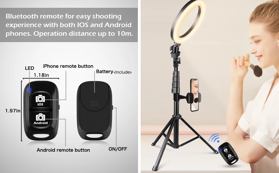 Selfie Ring Light Stick Tripod Foldable Stick Selfie Fill Light for iPhone X Huawei Samsung mobile Smartphone
Selfie Ring Light Stick Tripod Foldable Stick Selfie Fill Light for iPhone X Huawei Samsung mobile Smartphone