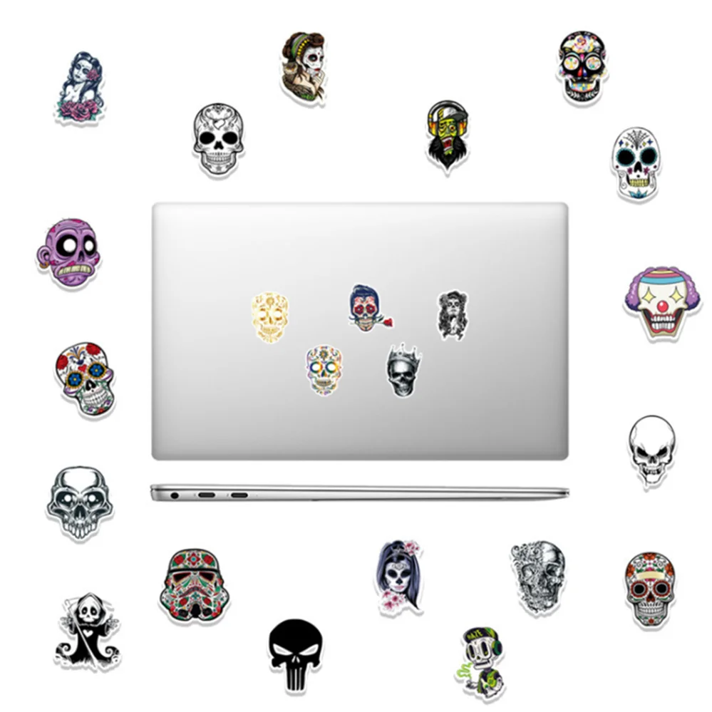10/30/50PCS Symphonic Horror Skull Graffiti Sticker Handbook Laptop Suitcase Waterproof Guitar Decoration Toy Wholesale
10/30/50PCS Symphonic Horror Skull Graffiti Sticker Handbook Laptop Suitcase Waterproof Guitar Decoration Toy Wholesale