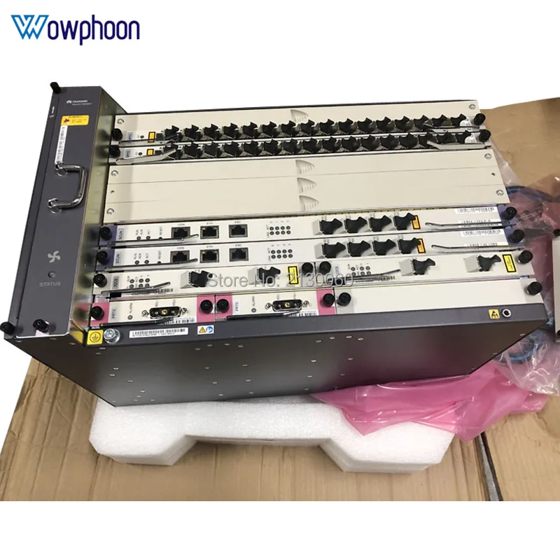 Huawei GPON OLT MA5683T 10G, 2xSCUN + 2xPRTE + 2x X2CS + 2x GPBD/ GPFD B + C + + +
Huawei GPON OLT MA5683T 10G, 2xSCUN + 2xPRTE + 2x X2CS + 2x GPBD/ GPFD B + C + + +