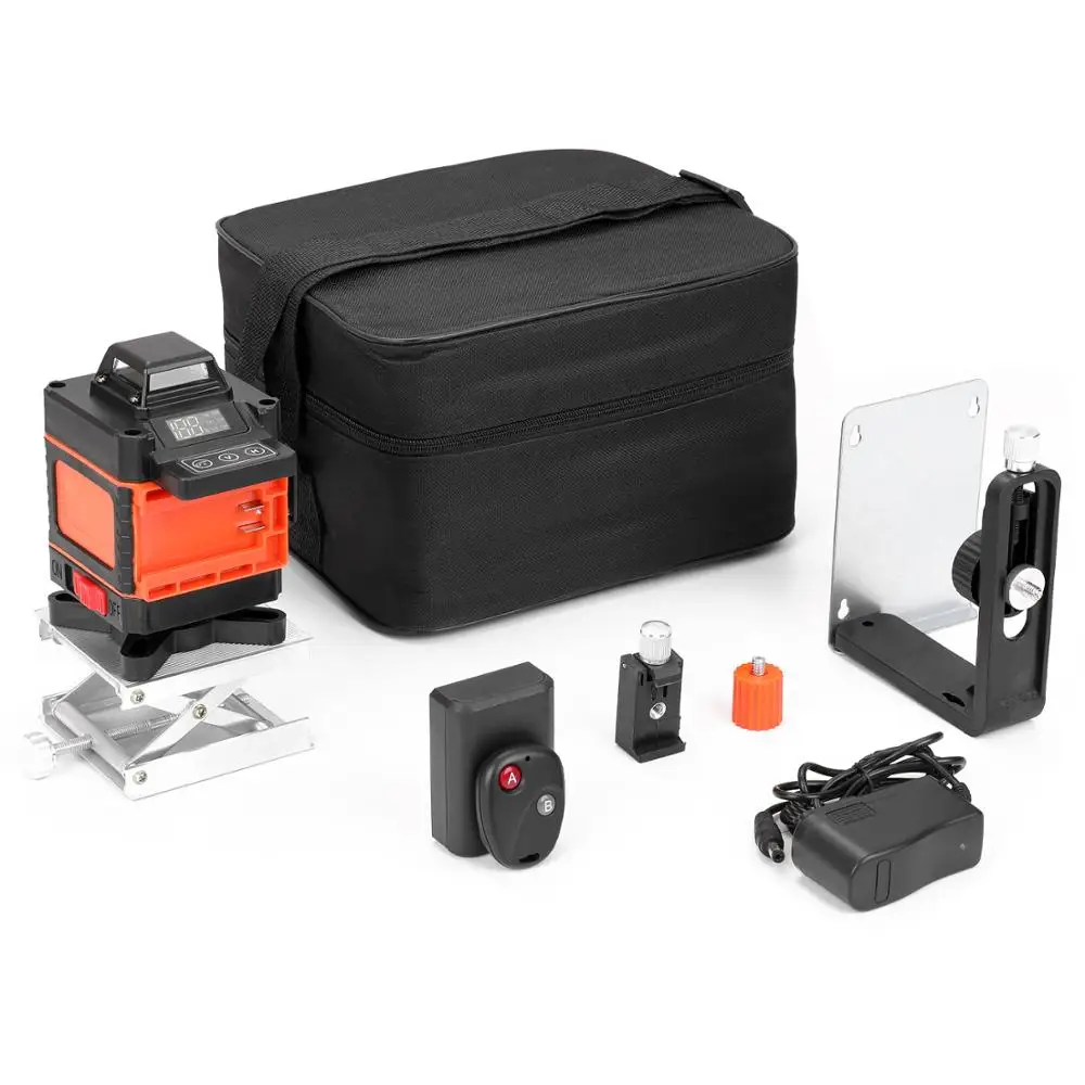 KKMOON 16 Lines 4D Laser Level Green Laser Line Self-Leveling 360 Nivel Laser Horizontal Line with Self-leveling Function
KKMOON 16 Lines 4D Laser Level Green Laser Line Self-Leveling 360 Nivel Laser Horizontal Line with Self-leveling Function