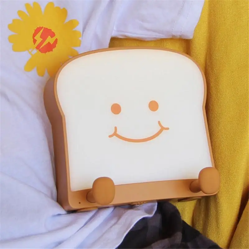 1Pcs Led Usb Lamp Colorful Silicone Toast Night Light Cute Mini Soft Cartoon Lamps For Children Bedroom Baby Christmas Gift
1Pcs Led Usb Lamp Colorful Silicone Toast Night Light Cute Mini Soft Cartoon Lamps For Children Bedroom Baby Christmas Gift