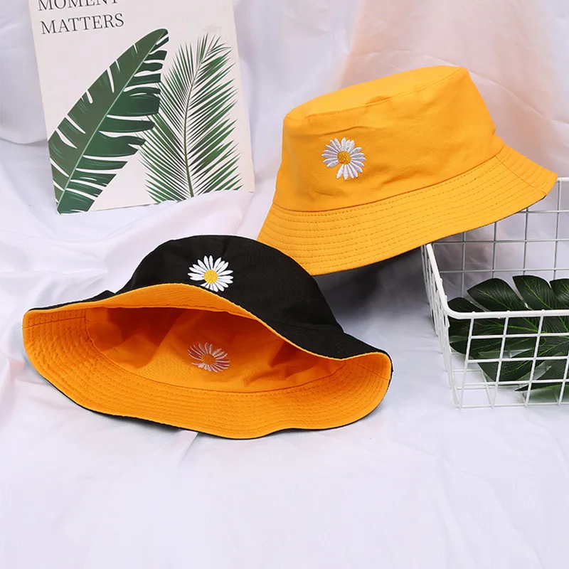 Sunscreen Sun Hats for Women Fisherman Hat Summer Bucket Fishing Caps Daisy Embroidery Spring Lady Basin Cap F/ Student Couples
Sunscreen Sun Hats for Women Fisherman Hat Summer Bucket Fishing Caps Daisy Embroidery Spring Lady Basin Cap F/ Student Couples