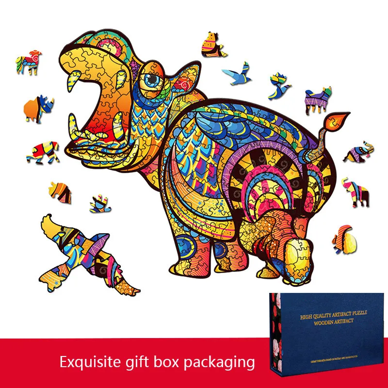 Exquisite Domineering Wolf 3D Wooden Jigsaw Children's Educational Toys Classic Decompression Irregular Puzzle Birthday Gift
Exquisite Domineering Wolf 3D Wooden Jigsaw Children's Educational Toys Classic Decompression Irregular Puzzle Birthday Gift