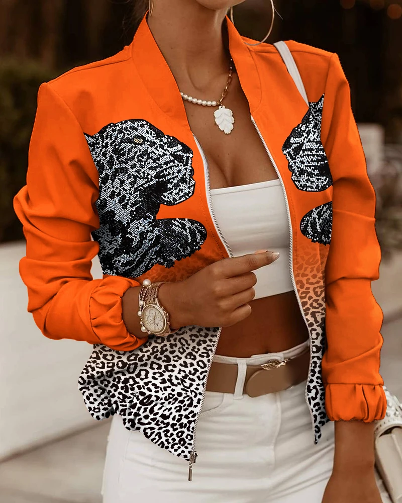 Ninimour Autumn Women Leopard Print Zipper Front Jacket 2021 Femme Casual Long y2k Ruched Coat Lady Outfits Trench Clothing
Ninimour Autumn Women Leopard Print Zipper Front Jacket 2021 Femme Casual Long y2k Ruched Coat Lady Outfits Trench Clothing