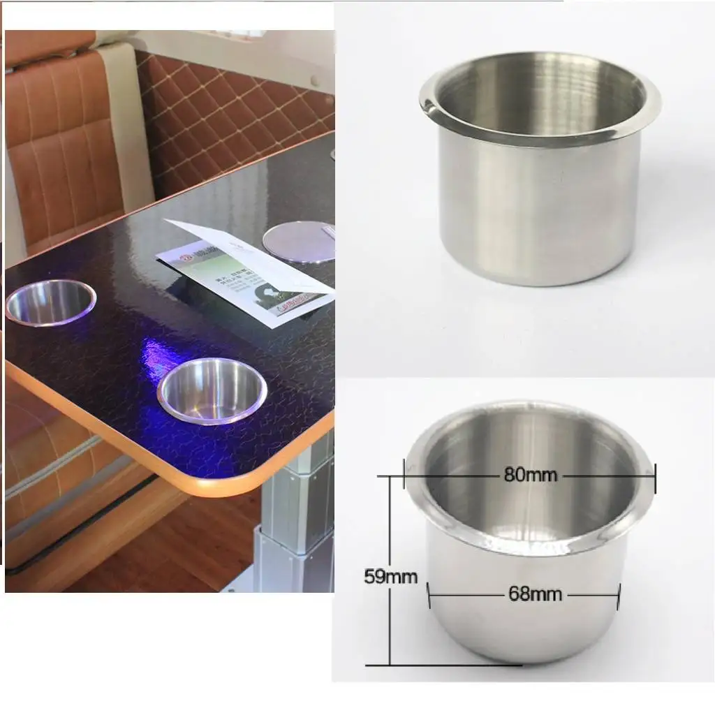 Metal Universal Rustproof Cup Drink Holder for Boat RV Car Truck Sofa Game Table Marine Pontoon Motorhome Camper Trailer
Metal Universal Rustproof Cup Drink Holder for Boat RV Car Truck Sofa Game Table Marine Pontoon Motorhome Camper Trailer