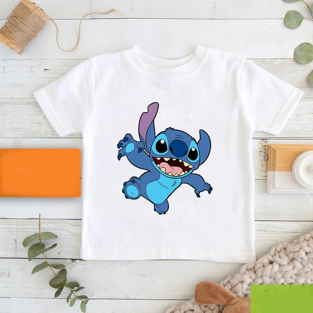 Детские футболки с круглым вырезом, футболки из серии Disney Лило и Стич, детские летние уличные футболки с коротким рукавом, новые товары, комф...
Детские футболки с круглым вырезом, футболки из серии Disney Лило и Стич, детские летние уличные футболки с коротким рукавом, новые товары, комф...