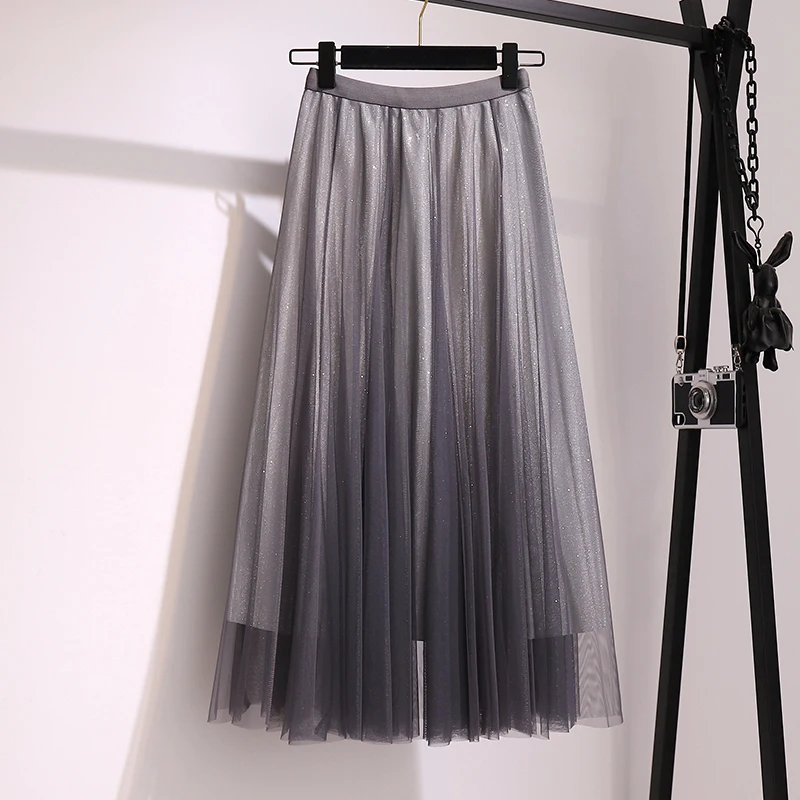 Однотонная трапециевидная юбка большого размера с высокой талией, Новинка весна-лето 2021, модная трендовая яркая шелковая сетчатая юбка в Ко...
Однотонная трапециевидная юбка большого размера с высокой талией, Новинка весна-лето 2021, модная трендовая яркая шелковая сетчатая юбка в Ко...