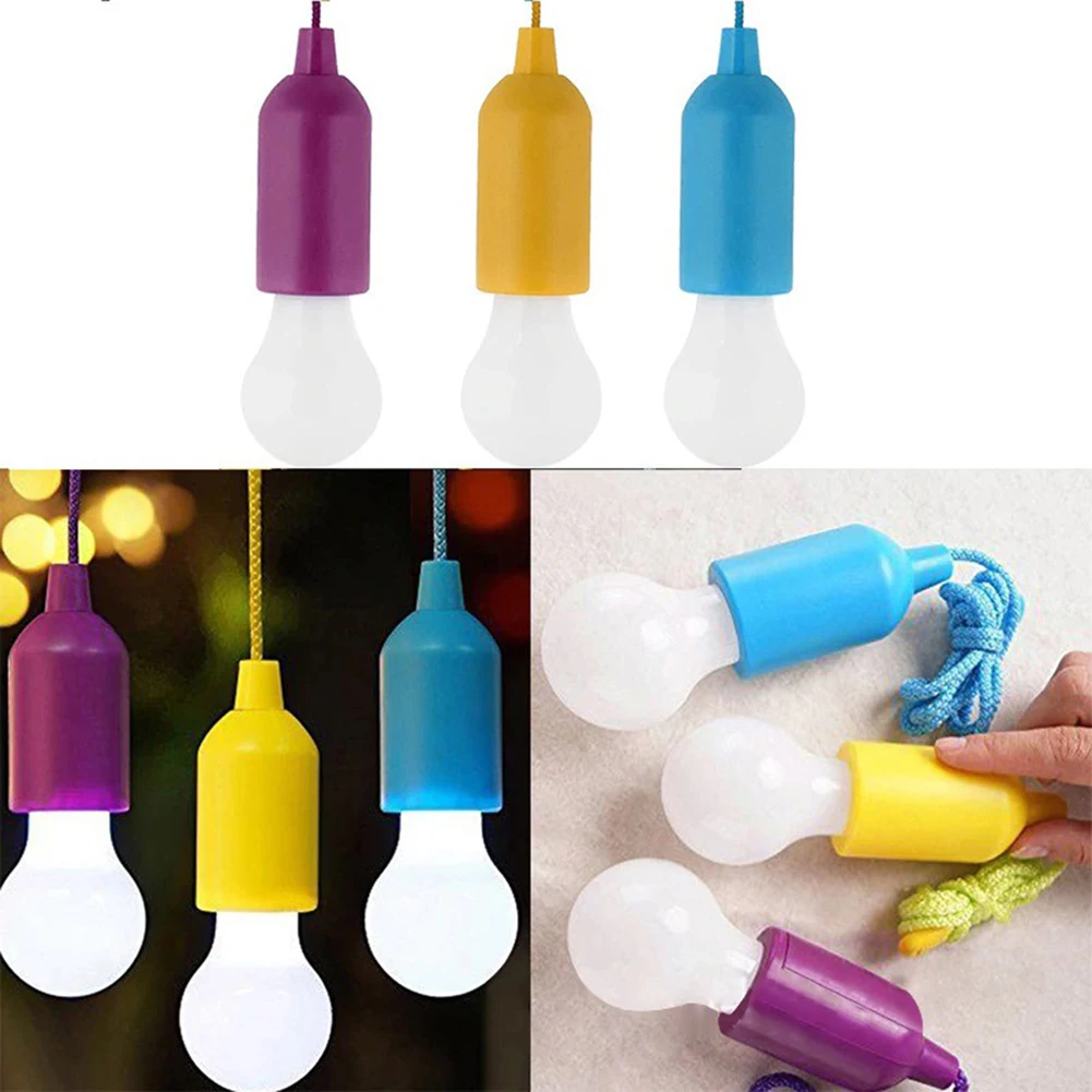 LED Hanging Light Bulb Battery Powered Colorful Pull Cord Bulbs LED Drop Lamps For Outdoors Camping Home Garage Patio and Tent
LED Hanging Light Bulb Battery Powered Colorful Pull Cord Bulbs LED Drop Lamps For Outdoors Camping Home Garage Patio and Tent