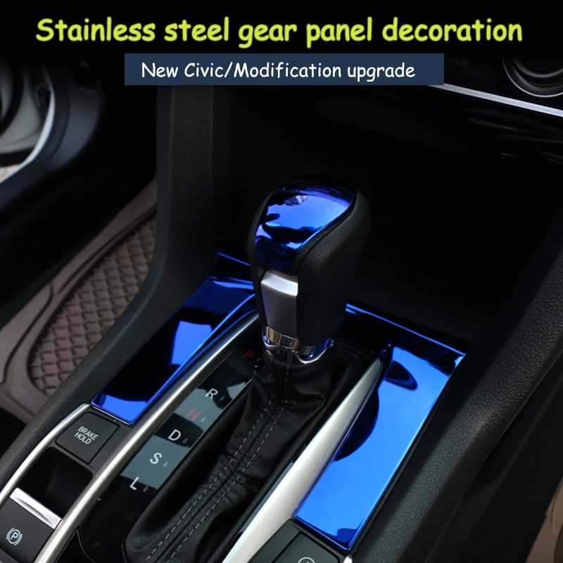 Center Console Gear Shift Knob Panel Frame Auto Car Styling Stickers For Honda Civic 2018 2019 2017 2016 10th Civic Accessories
Center Console Gear Shift Knob Panel Frame Auto Car Styling Stickers For Honda Civic 2018 2019 2017 2016 10th Civic Accessories
