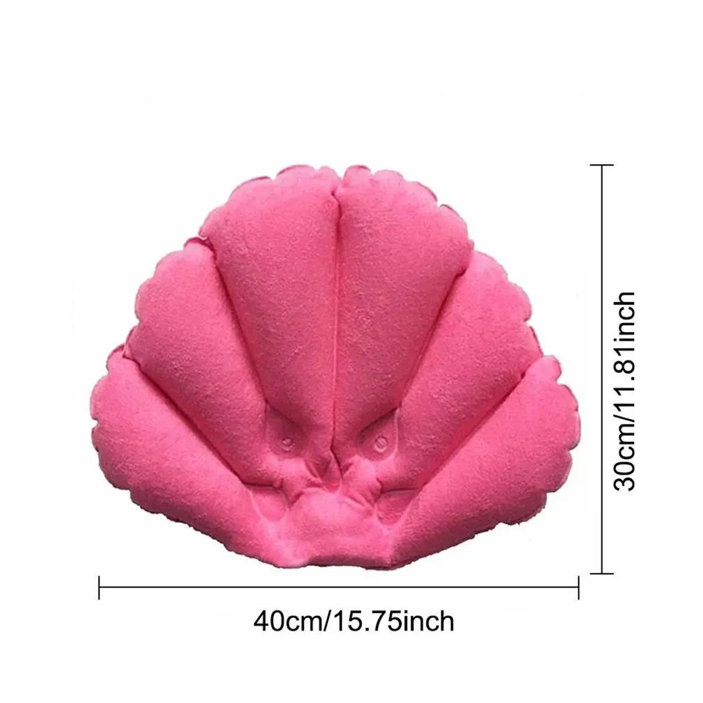 Soft Bathroom Pillow Home Comfortable Spa Inflatable Bath Cups Shell Shaped Neck Bathtub Cushion Bathroom Accessories
Soft Bathroom Pillow Home Comfortable Spa Inflatable Bath Cups Shell Shaped Neck Bathtub Cushion Bathroom Accessories