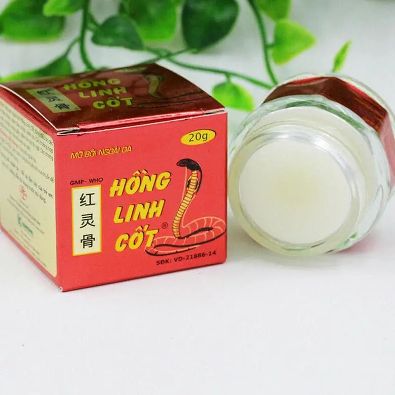 20G Red Bone Snake Balm Ointment 100% Vietnam Painkiller Paste Relief Fatigue Muscle Pain Relaxing Ointment Body Joint
20G Red Bone Snake Balm Ointment 100% Vietnam Painkiller Paste Relief Fatigue Muscle Pain Relaxing Ointment Body Joint
