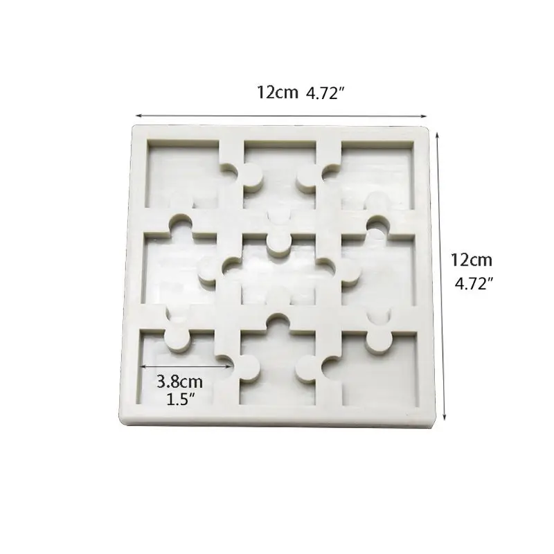 Handmade Puzzle Piece Mold Silicone Puzzle Crayons Maker Mold Silicone Mould DIY Jewelry Pendant Making Art Craft Tools
Handmade Puzzle Piece Mold Silicone Puzzle Crayons Maker Mold Silicone Mould DIY Jewelry Pendant Making Art Craft Tools