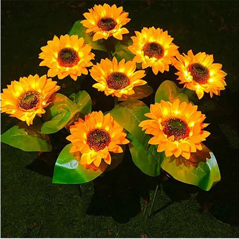 Solar Led Light Outdoor Sunflower Lawn Light Garden Decoration Led Light Waterproof Street Garland Lamp Led Garland Flower Lamp
Solar Led Light Outdoor Sunflower Lawn Light Garden Decoration Led Light Waterproof Street Garland Lamp Led Garland Flower Lamp
