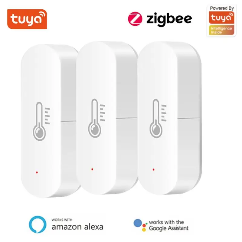Датчик температуры и влажности ZigBee для умного дома, работает с Google Assistant и Tuya Zigbee Hub Gateway
Датчик температуры и влажности ZigBee для умного дома, работает с Google Assistant и Tuya Zigbee Hub Gateway