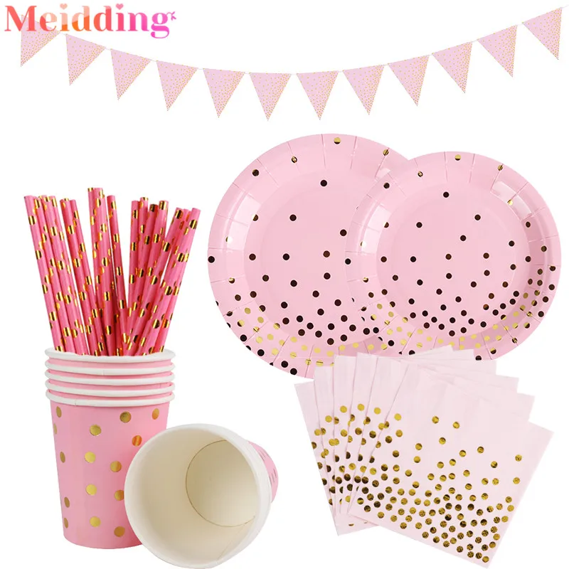Baby Shower Girl Party Pink Disposable Tableware Plate Cup Napkins Baby Happy 1st Birthday Party Supplies Wedding Decorations
Baby Shower Girl Party Pink Disposable Tableware Plate Cup Napkins Baby Happy 1st Birthday Party Supplies Wedding Decorations