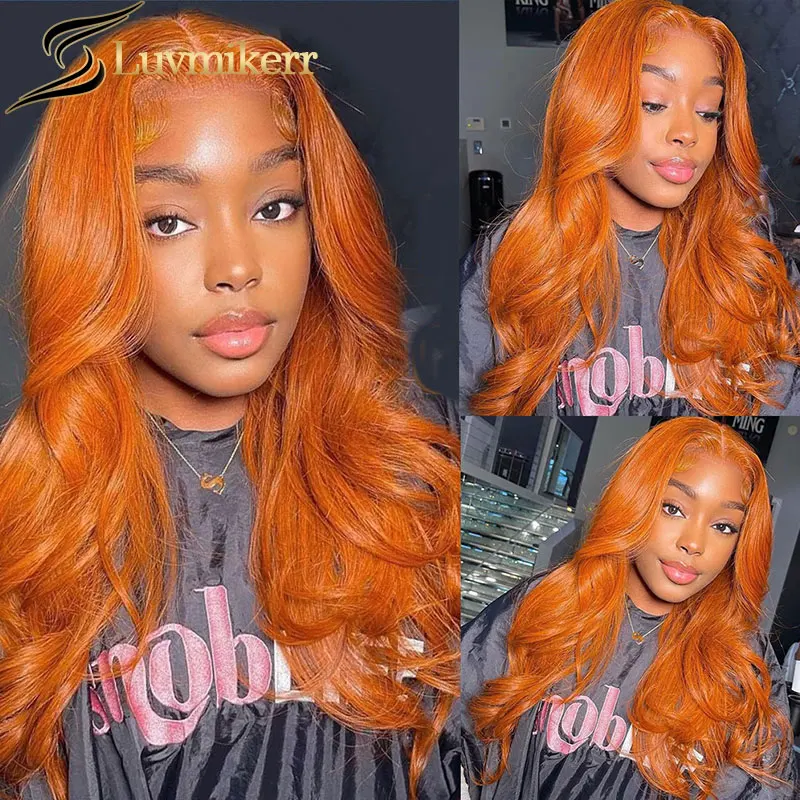 Ginger Orange Colored 13x4 Lace Frontal Wig Body Wave Hd Full Lace Front Wig Brazilian Human Hair Wigs For Women Pre Plucked 180
Ginger Orange Colored 13x4 Lace Frontal Wig Body Wave Hd Full Lace Front Wig Brazilian Human Hair Wigs For Women Pre Plucked 180