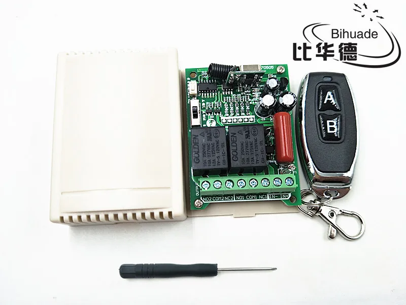 433Mhz Remote Controls 2 channel rf wireless remote control relay switch 1527 220V 433mhz Relay Module Learning Code 1527
433Mhz Remote Controls 2 channel rf wireless remote control relay switch 1527 220V 433mhz Relay Module Learning Code 1527