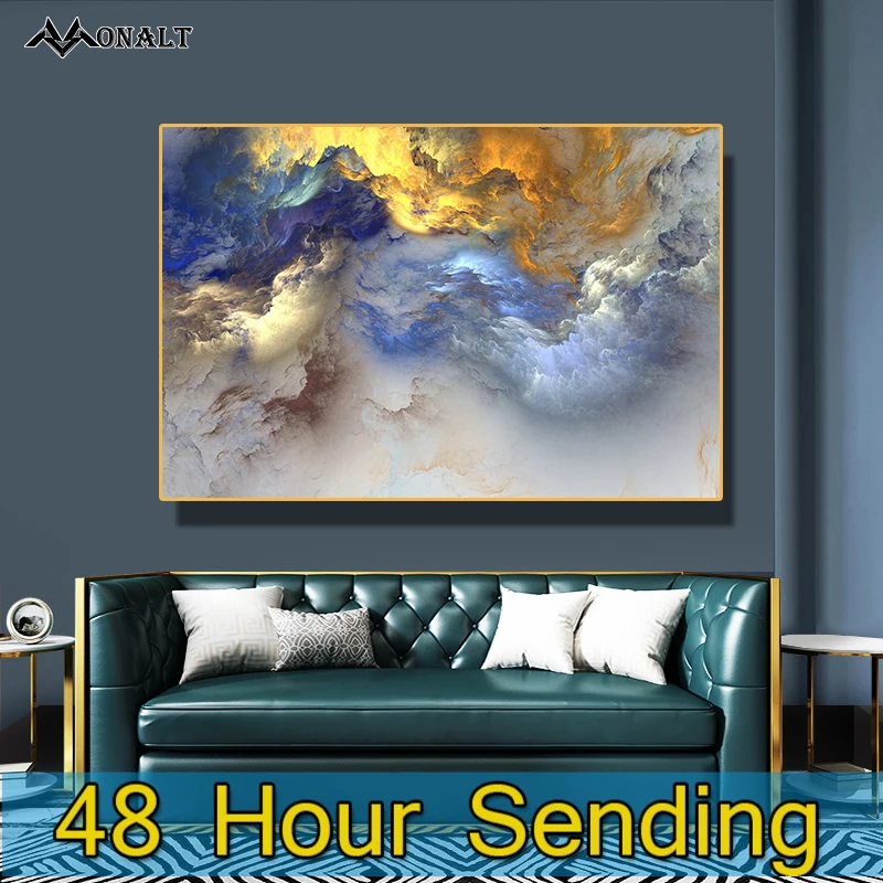 Canvas Art Modern for Home Wall Decor Canvas Abstracto Colorful Clouds HD ART Paintings on the Wall Office Picture Decoration
Canvas Art Modern for Home Wall Decor Canvas Abstracto Colorful Clouds HD ART Paintings on the Wall Office Picture Decoration