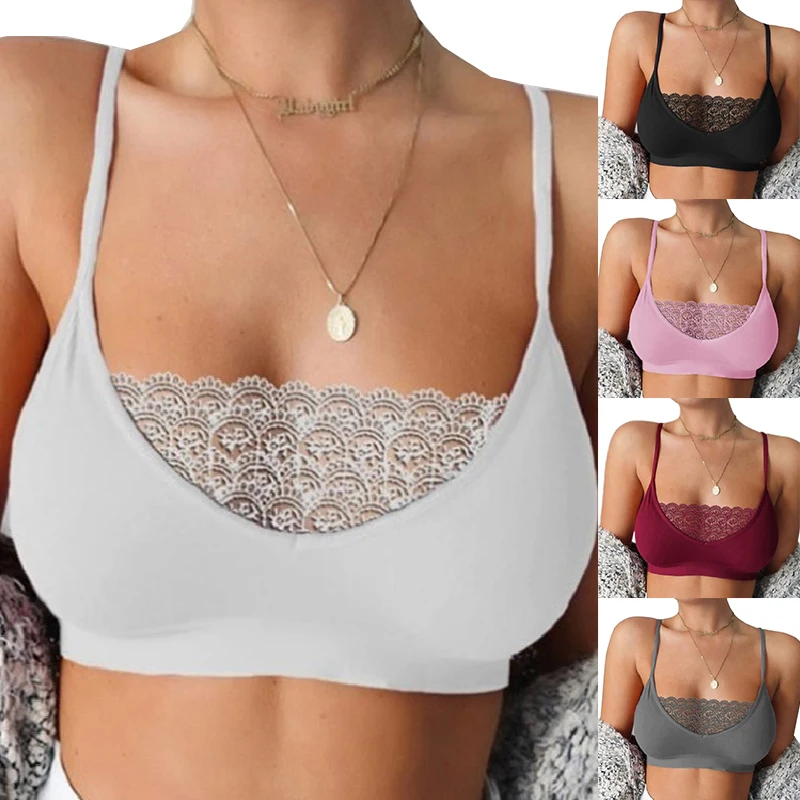 Sexy Sports Bra Tank Top Solid Color Crop Top Camisole Lady Lace Top Girl Night Suit Women Crop Top
Sexy Sports Bra Tank Top Solid Color Crop Top Camisole Lady Lace Top Girl Night Suit Women Crop Top