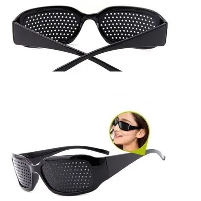 Black Eyesight Improvement Care Exercise Eyewear Glasses Training Cycling Eyewear Pin Small Hole Sunglass Camping Eyeglasses
Black Eyesight Improvement Care Exercise Eyewear Glasses Training Cycling Eyewear Pin Small Hole Sunglass Camping Eyeglasses