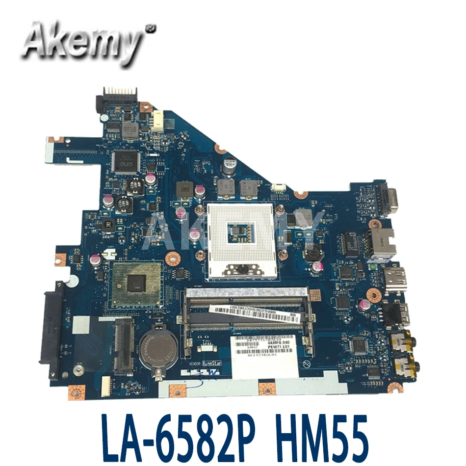 Akemy PEW71 LA-6582P MBR4L02001 MB.R4L02.001 материнская плата для ноутбука Acer aspire 5742 Материнская