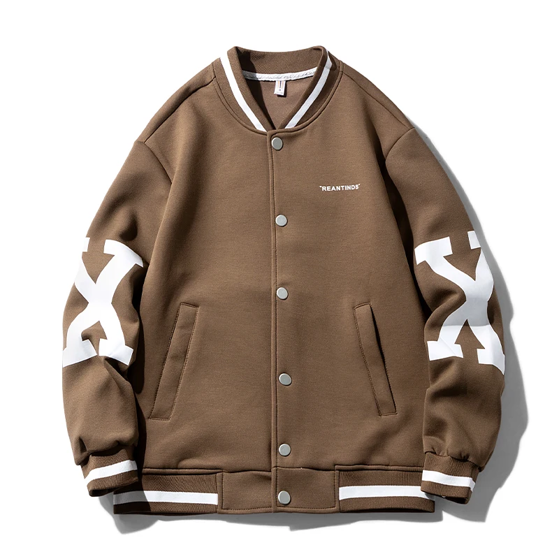 2021New Men's Jackets Autumn-winter Casual Fashion Print Baseball Stand Collar Patchwork Street wear Loose Quality Parka;25168#
2021New Men's Jackets Autumn-winter Casual Fashion Print Baseball Stand Collar Patchwork Street wear Loose Quality Parka;25168#