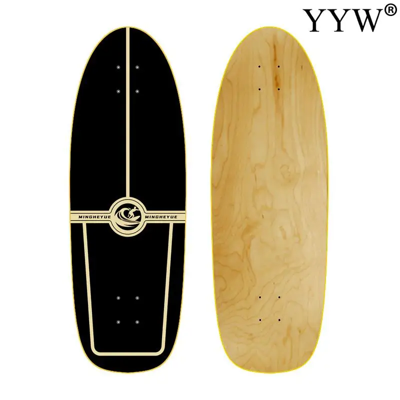 76x26 cm 30x10.5Inch 1 Piece Skateboard Deck Surf Skateboard Maple Wood 7 Plies Suit Land Carver Single Rocker Accessories Blank
76x26 cm 30x10.5Inch 1 Piece Skateboard Deck Surf Skateboard Maple Wood 7 Plies Suit Land Carver Single Rocker Accessories Blank