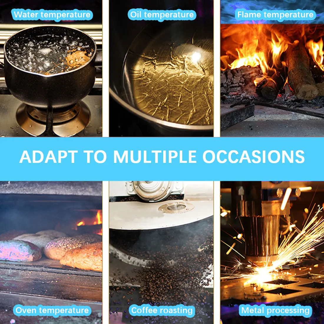 -50 to 880C Digital Infrared Thermometer Non-contact Laser Temperature Meter IR Pyrometer Imager Hygrometer Industrial Tester
-50 to 880C Digital Infrared Thermometer Non-contact Laser Temperature Meter IR Pyrometer Imager Hygrometer Industrial Tester