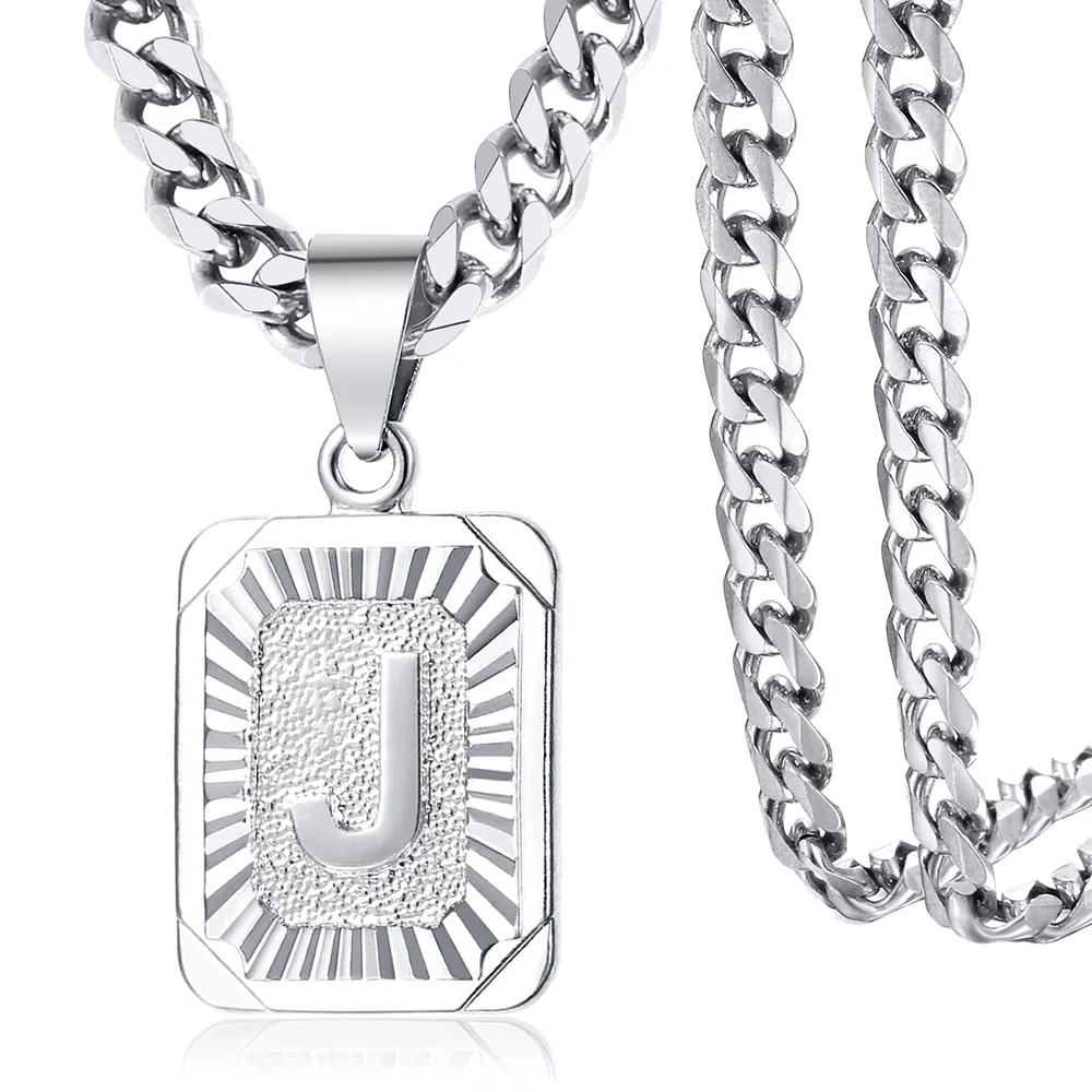 Sliver Color Initials Name Pendant Necklace Alphabet Letter A J K Charm 3mm/5mm Cuban Link Chain Dropshipping GPM11C
Sliver Color Initials Name Pendant Necklace Alphabet Letter A J K Charm 3mm/5mm Cuban Link Chain Dropshipping GPM11C