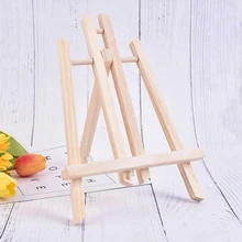 RUOPOTY Paint Beech Wood Table Easel Stand To Painting Craft Wooden Vertical Painting Technique Special Shelf For Art Supplies